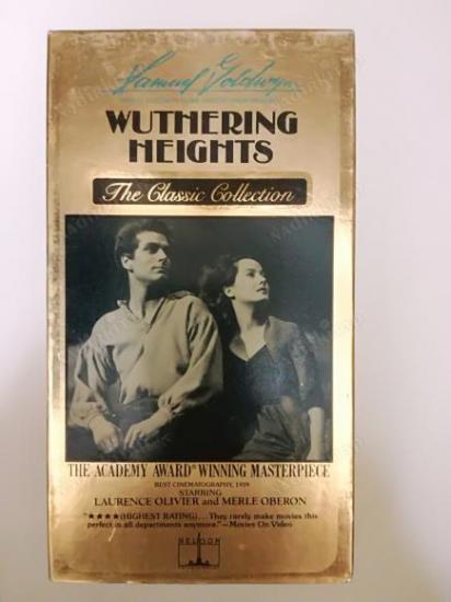 VHS VİDEO-WUTHERING HEIGHTS 1987 BASIM ORJINAL EMBASSY HOME VİDEO İNGİLİZCE