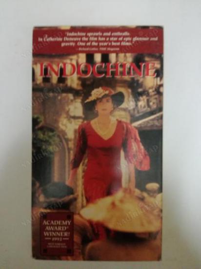 VHS VİDEO-INDOCHINE-1993 ORJİNAL ABD BASIM COLUMBIA VİDEO FRANSIZCA /İNGİLİZCE ALT YAZILI