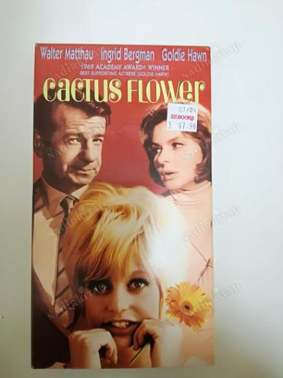 VHS VİDEO-CACTUS FLOWER 1995 COLUMBIA ORJINAL ABD BASIM İNGİLİZCE