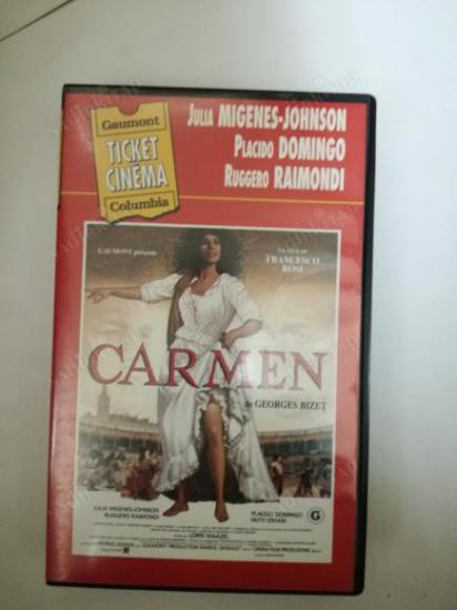 VHS VİDEO-CARMEN FRANSIZCA 1996 FRANSA BASIM 152 DAKİKA