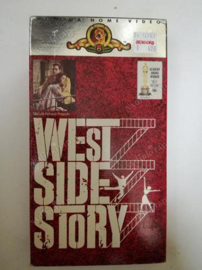 VHS VİDEO-WEST SIDE STORY 1988 MGM ORJINAL ABD BASIM İNGİLİZCE