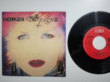 SPAGNA - CALL ME - 1987 HOLLANDA BASIM 45 LİK PLAK