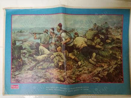 SAMİ YETİK-İSTİKLAL SAVAŞI İLK DİRENİŞ TABLO POSTERİ 34X50 CM BOYUTLARINDA