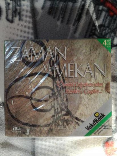 Zaman ve Mekan -Osmanlı Coğrafyasından Renkler ve Çizgiler CD ROM 4 CD