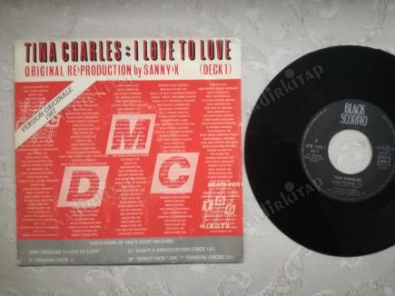 TINA CHARLES - I LOVE TO LOVE - 1986 FRANSA BASIM 45 LİK PLAK