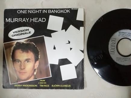 MURRAY HEAD - ONE NIGHT IN BANGKOK - 1984 FRANSA BASIM 45 LİK PLAK