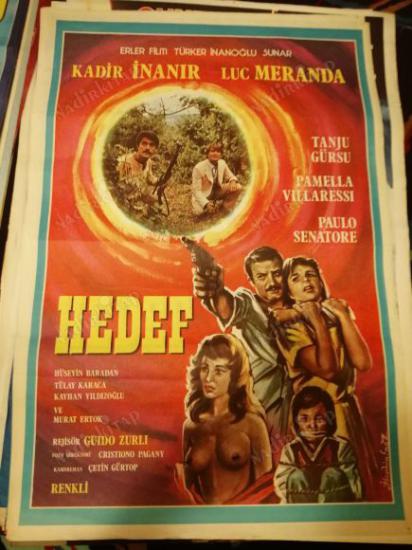 HEDEF-KADİR İNANIR/LUC MERANDA-FİLM AFİŞİ