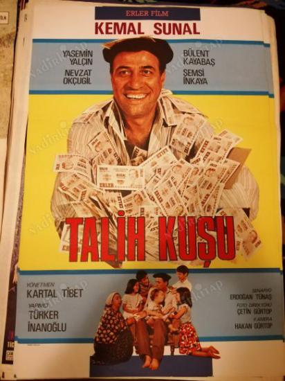 TALİH KUŞU-KEMAL SUNAL/YASEMİN YALÇIN-FİLM AFİŞİ