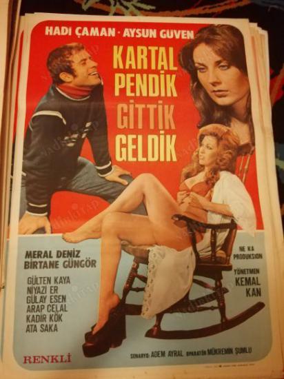 KARTAL PENDİK GİTTİK GELDİK-HADİ ÇAMAN/AYSUN GÜVEN-FİLM AFİŞİ