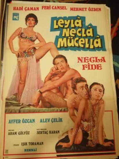 LEYLA NECLA MÜCELLA-HADİ ÇAMAN/FERİ CANSEL/NECLA FİDE-FİLM AFİŞİ