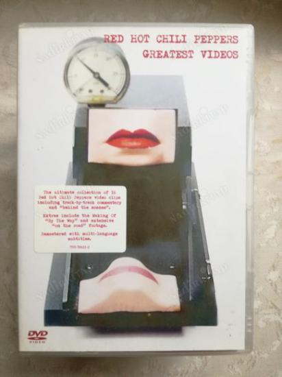 RED HOT CHILI PEPPERS-GREATEST VIDEOS-MUZİK DVD-58  MINUTES+104 MINUTES EXTRAS