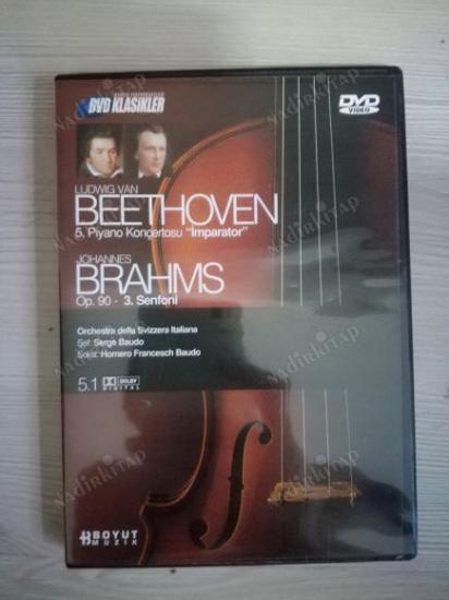 BEETHOVEN-5. Piyano Konçertosu(İmparator)/BRAHMS Op. 30-3. Senfoni(Eroica)-CANLI KONSER KAYDI-146 DAKİKA