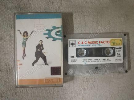 C&C MUSIC FACTORY-GONNA MAKE YOU SWEAT-(KASET)-1990 KAĞITLI İLK BASIM