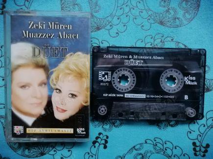 ZEKİ MÜREN / MUAZZEZ ABACI - DÜET - 1998 Türkiye Basım Kaset