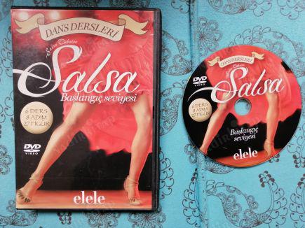 SALSA Başlangıç Seviyesi 6 Ders,8 Adım,27 Figür- MÜZİK DVD