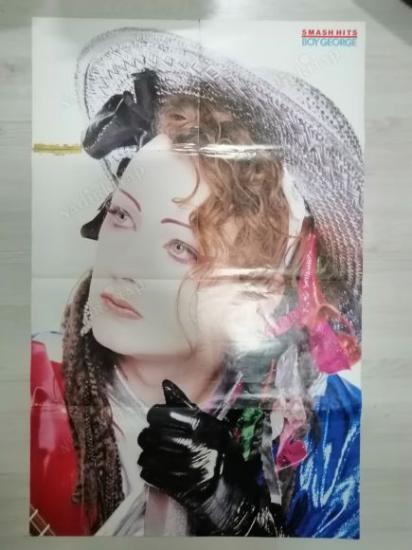 POSTER-BOY GEORGE/HOWARD JONES-55X86 CM BOYUTLARINDA