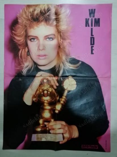 POSTER(Pop Rocky Dergisi)-KIM WILDE/-56X42 CM BOYUTLARINDA