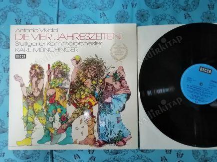 VIVALDI  - DIE VIER JAHRESZEITEN (DÖRT MEVSİM ) -STUTTGART  ODA ORKESTRASI-1973  ALMANYA BASIM LP ALBÜM-33 LÜK PLAK