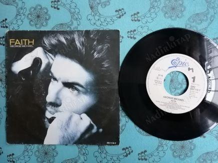 GEORGE MICHAEL - FAITH - 1987 HOLLANDA BASIM 45 LİK PLAK