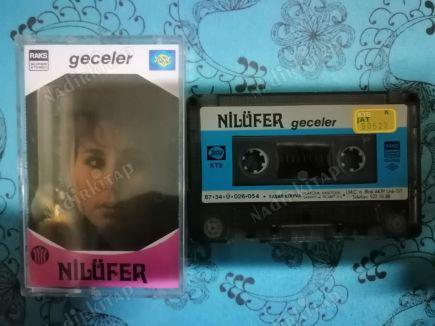 NİLÜFER - GECELER - 1987 TÜRKİYE BASIM  KASET