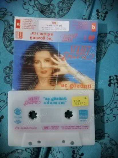 NÜKHET DURU - AÇ GÖZÜNÜ ADAMIM - 1991  BASIM KASET