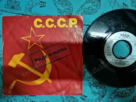 C.C.C.P. - MADE IN RUSSIA - 1981 HOLLANDA BASIM 45 LİK PLAK