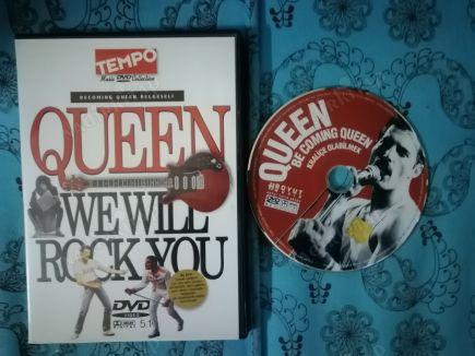 QUEEN   - Becoming QUEEN Belgeseli -WE WILL ROCK YOU-  DVD Belgesel   60 DAKİKA