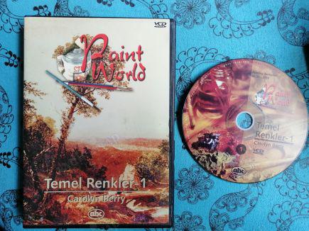 PAINT WORLD 1 -Temel Renkler -VCD Öğretici Film - CAROLYN BERRY 70 Dakika