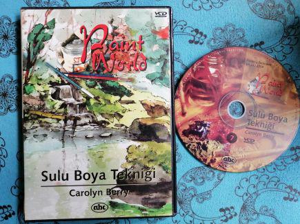 PAINT WORLD 7 - Sulu Boya Tekniği - VCD Öğretici Film - CAROLYN BERRY 24 Dakika