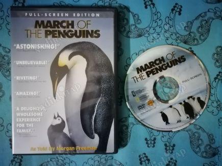 MARCH OF THE PENGUINS -  - DVD Belgesel  Film - 80 Dakika -Yabancı Basımdır Türkçe Dil Seçeneği Yoktur