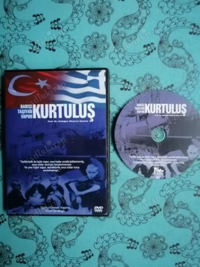 BARIŞI TAŞIYAN VAPUR -52  DAKİKA DVD  BELGESEL FİLM - Erhan Cerrahoğlu