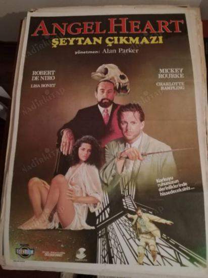 ANGEL HEART - ŞEYTAN ÇIKMAZI - ROBERT DE NIRO - ALAN PARKER  - 70X100 CM EBATLARINDA  FİLM AFİŞİ