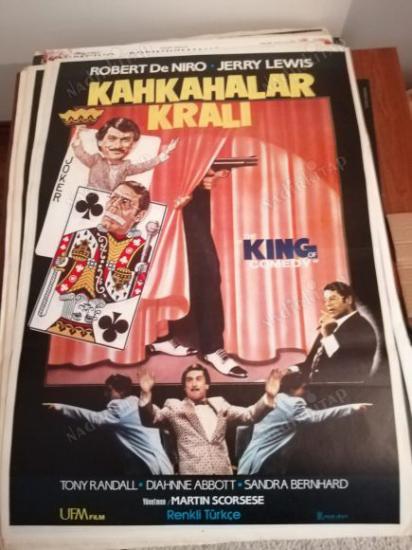 KAHKAHALAR KRALI - ROBERT DE NIRO  - 70X100 CM EBATLARINDA  FİLM AFİŞİ