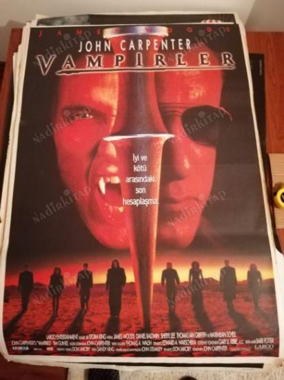 VAMPİRLER - JOHN CARPENTER  - 70X100 CM EBATLARINDA FİLM AFİŞİ