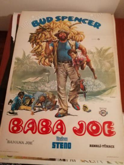 BABA JOE - BUD SPENCER  - 70X100 CM EBATLARINDA FİLM AFİŞİ