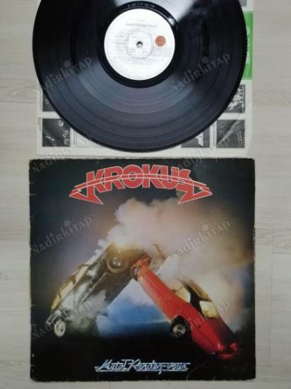 KROKUS  - METAL RENDEZ-VOUS  - 1980  ALMANYA BASIM LP ALBÜM