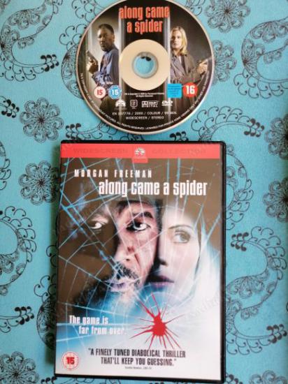 ALONG CAME A SPIDER  -WIDESCREEN COLLECTION -MORGAN FREEMAN -  99 DAKİKA DVD FİLM-AVRUPA BASIM TÜRKÇE DİL SEÇENEĞİ YOKTUR (+15)