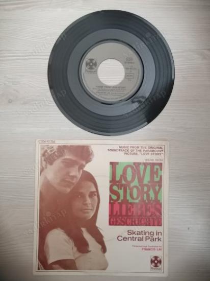 FRANCIS LAI  - LOVE STORY THEME - 1971 ALMANYA BASIM 45 LİK PLAK