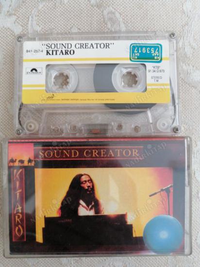 KITARO - SOUND CREATOR - 1989  TÜRKİYE KAĞITLI İLK BASIM  -(KASET)