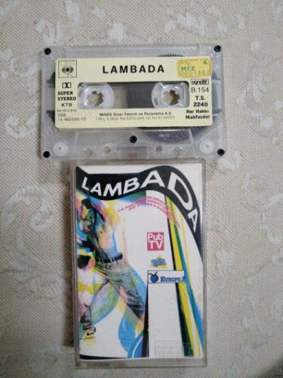 LAMBADA  - 1989  TÜRKİYE KAĞITLI İLK Basım  *KASET*