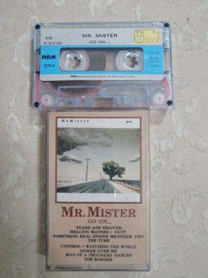 MR. MISTER - GO ON -  1987 TÜRKİYE KAĞITLI BASIM   *KASET*