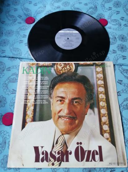 YAŞAR ÖZEL - KADIN 1983 TÜRKİYE BASIM LP ALBÜM- 33 LÜK *DÖNEM BASKI*PLAK