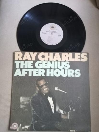 RAY CHARLES -THE GENIUS AFTER HOURS 1985 AMERİKAN BASKI  LP ALBÜM- 33 LÜK *DÖNEM BASKI*PLAK