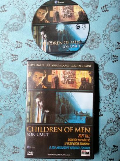 CHILDREN OF MEN - SON UMUT - BİR ALFONSO CUARON FİLMİ - DVD FİLM - 105  DAKİKA