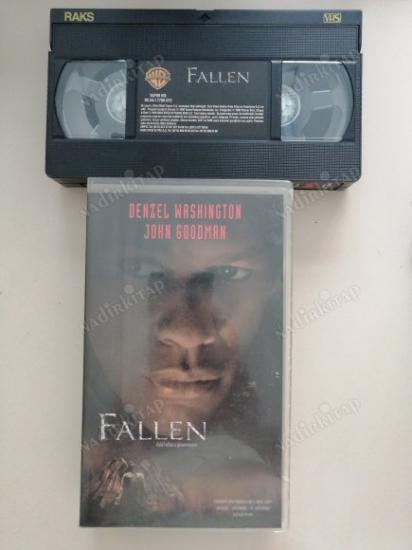 VHS VİDEO - FALLEN  -  DENZEL WASHINGTON  - 1999 TÜRKİYE (RAKS)  BASIM TÜRKÇE
