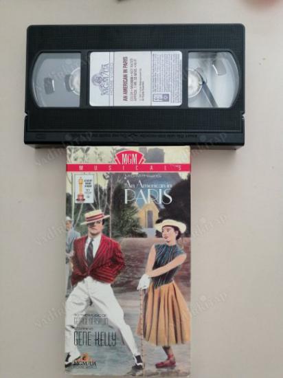 VHS VİDEO - AN AMERICAN IN PARIS  - 1988 USA  BASIM İNGİLİZCE