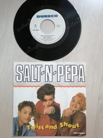 SALT ’N PEPA - TWIST AND SHOUT  - 1988 HOLLANDA  BASIM  45’LİK  PLAK