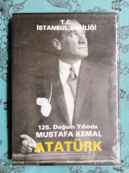 125. DOĞUM YILINDA Mustafa Kemal ATATÜRK  DVD Belgesel  Film -İSTANBUL VALİLİĞİ -AÇILMAMIŞ AMBALAJINDA