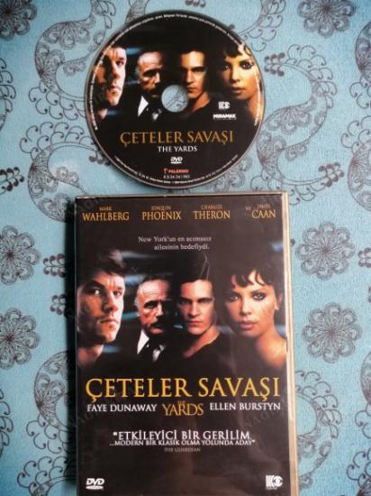 ÇETELER SAVAŞI (THE YARDS )  MARK WAHLBERG / JOAQUIN PHOENIX / CHARLIZE THERON  110 DAKİKA -  DVD FİLM