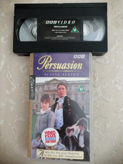 VHS VİDEO - PERSUASION By Jane Austen    - 107 DAKİKA 1996 İNGİLTERE   BASIM İNGİLİZCE